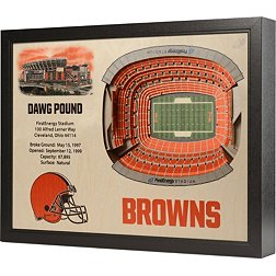 You the Fan Cleveland Browns 25-Layer StadiumViews 3D Wall Art