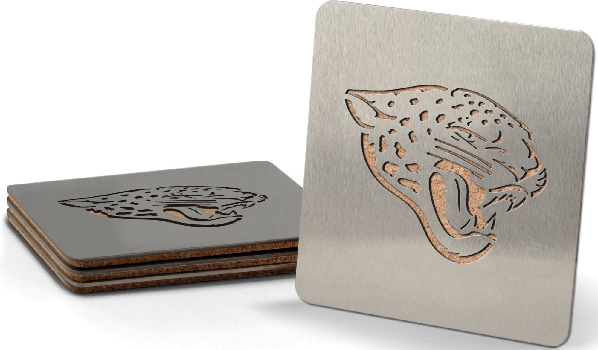 YouTheFan Jacksonville Jaguars Coaster Set