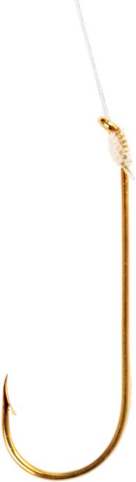 Eagle Claw Snelled Aberdeen Offset Fish Hooks