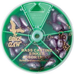 Eagle Claw 30-Piece Bass Casting Sinker Assortment