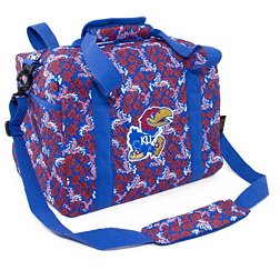 Eagles Wings Kansas Jayhawks Quilted Cotton Mini Duffle Bag