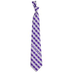 Eagles Wings Kansas State Wildcats Check Necktie