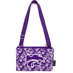 Eagles Wings Kansas State Wildcats Quilted Cotton Cross Body Purse