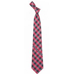 Eagles Wings Rutgers Scarlet Knights Check Necktie