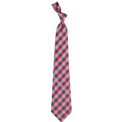Eagles Wings Texas Tech Red Raiders Check Necktie
