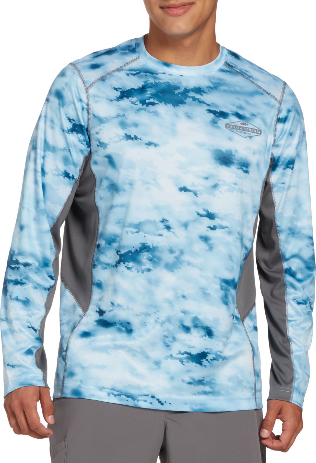 Field Stream Men S Evershade Long Sleeve Tech Tee Print Field Stream