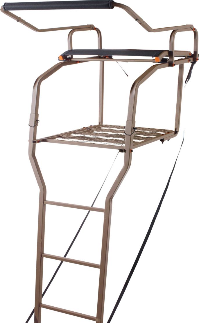 Field Stream Lookout Deluxe 15 Ladder Stand Ergo Mesh Seat