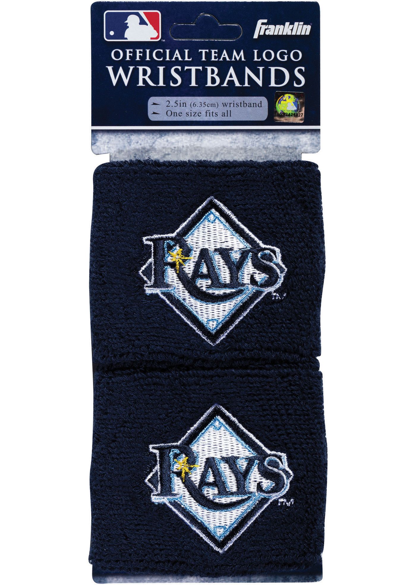 Franklin Tampa Bay Rays Embroidered Wristbands DICK'S Sporting Goods