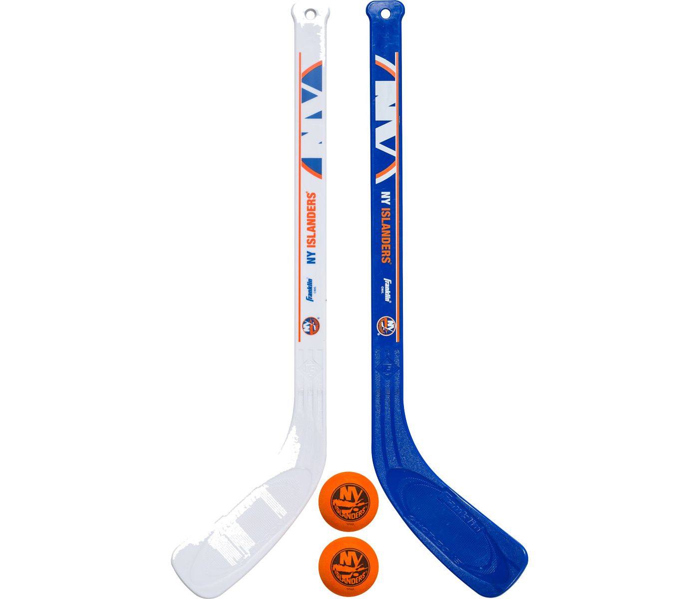 Franklin New York Islanders Mini Street Hockey Player Stick and Ball ...