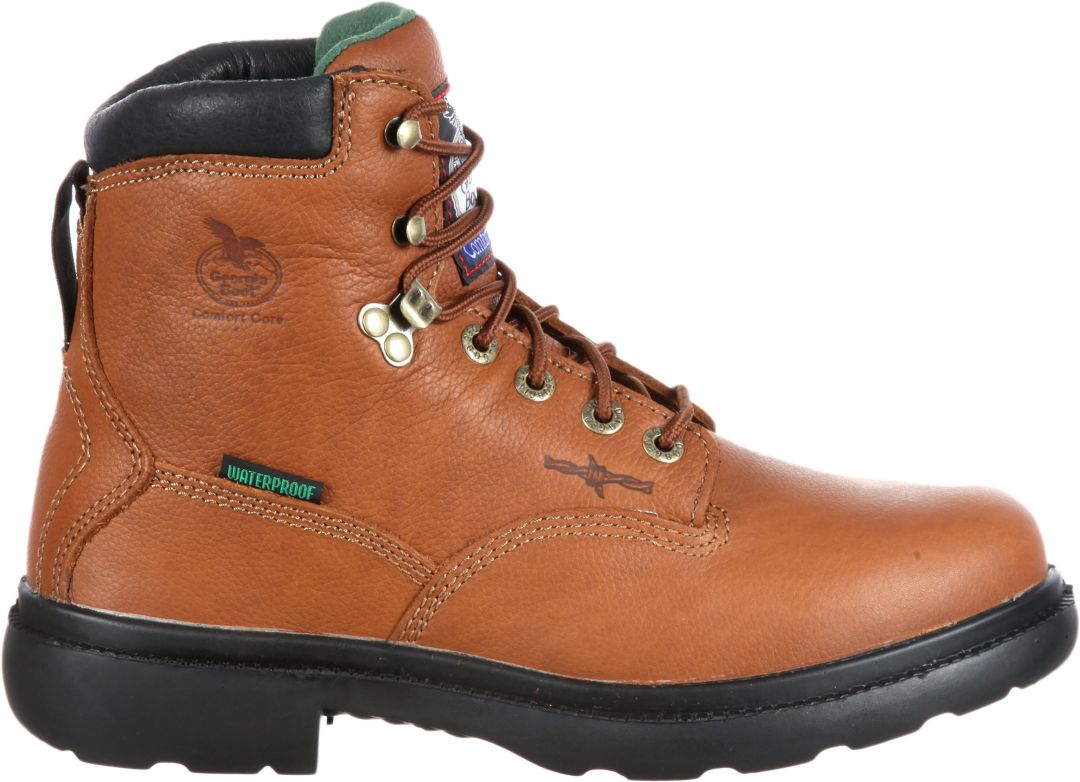 Georgia Boot Men S Farm And Ranch Waterproof Work Boots Field