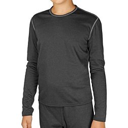 Hot Chillys Youth Pepper Bi-Ply Crewneck Top
