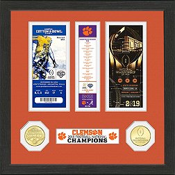 Highland Mint 2018 National Champions Clemson Tigers Ticket Collection