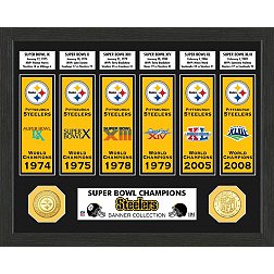 Highland Mint Pittsburgh Steelers Super Bowl&reg; Banner Collection Photo Mint