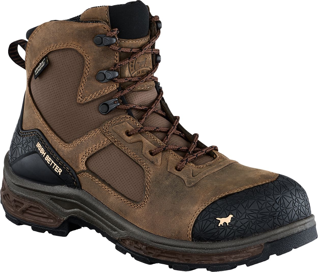 gasoline steel toe boots