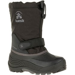 Kamik Kids' WaterbugW Insulated Waterproof Wide Winter Boots