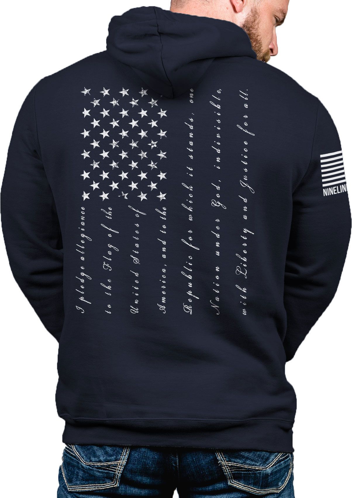 nine line sweatshirt