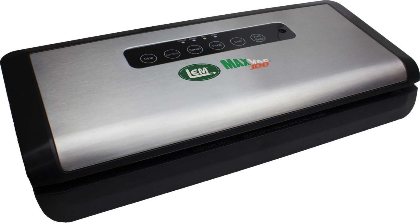 LEM MaxVac 100 Vacuum Sealer DICK S Sporting Goods LEM MaxVac 100 Vacuum Sealer DICK S Sporting Goods