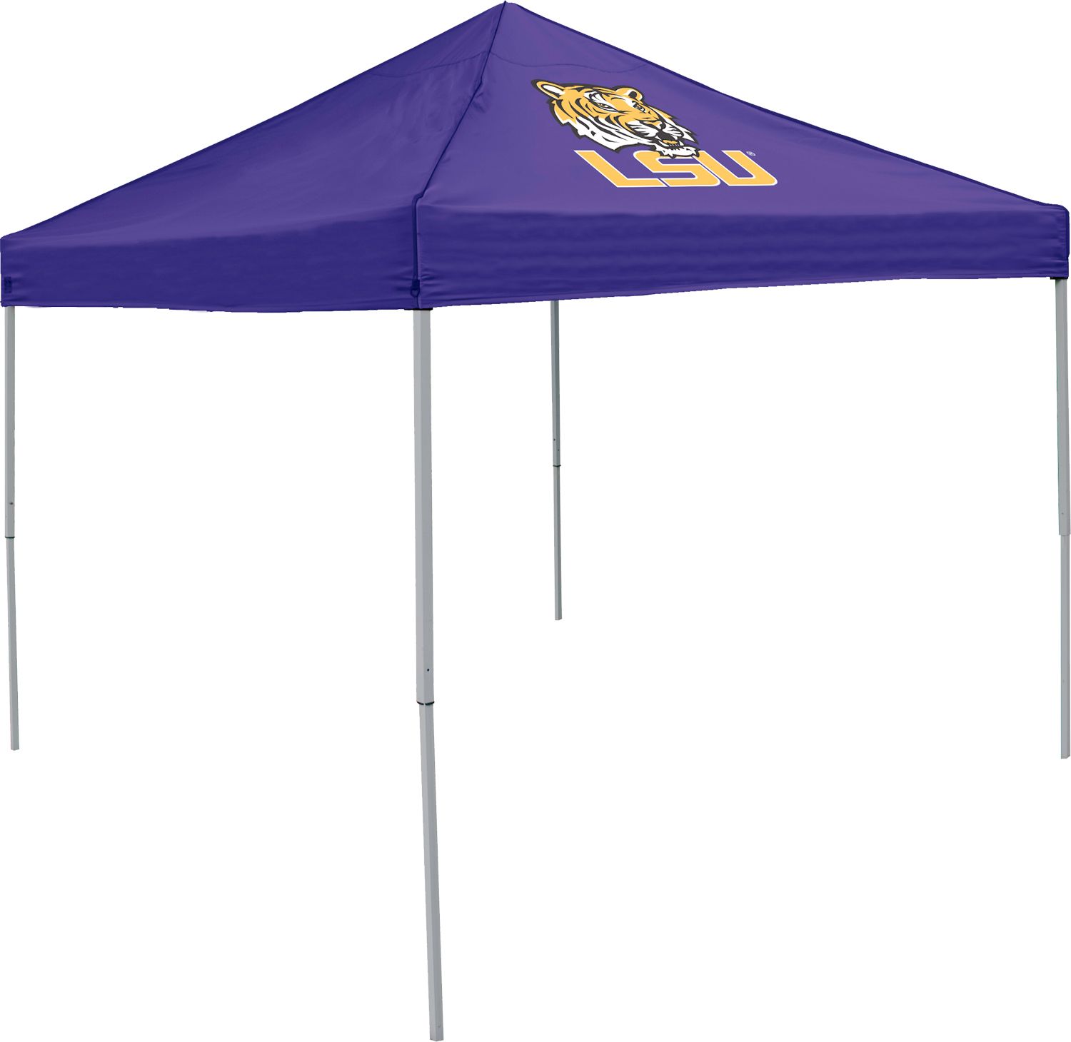 Logo Brands LSU Tigers Economy 9'x9' Canopy Tent