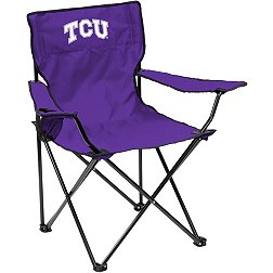 Logo Brands TCU Horned Frogs Team-Colored Canvas Chair