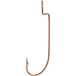 Orange Tackle Weighted Treble Hook - Bronze, 8/0, 8pk