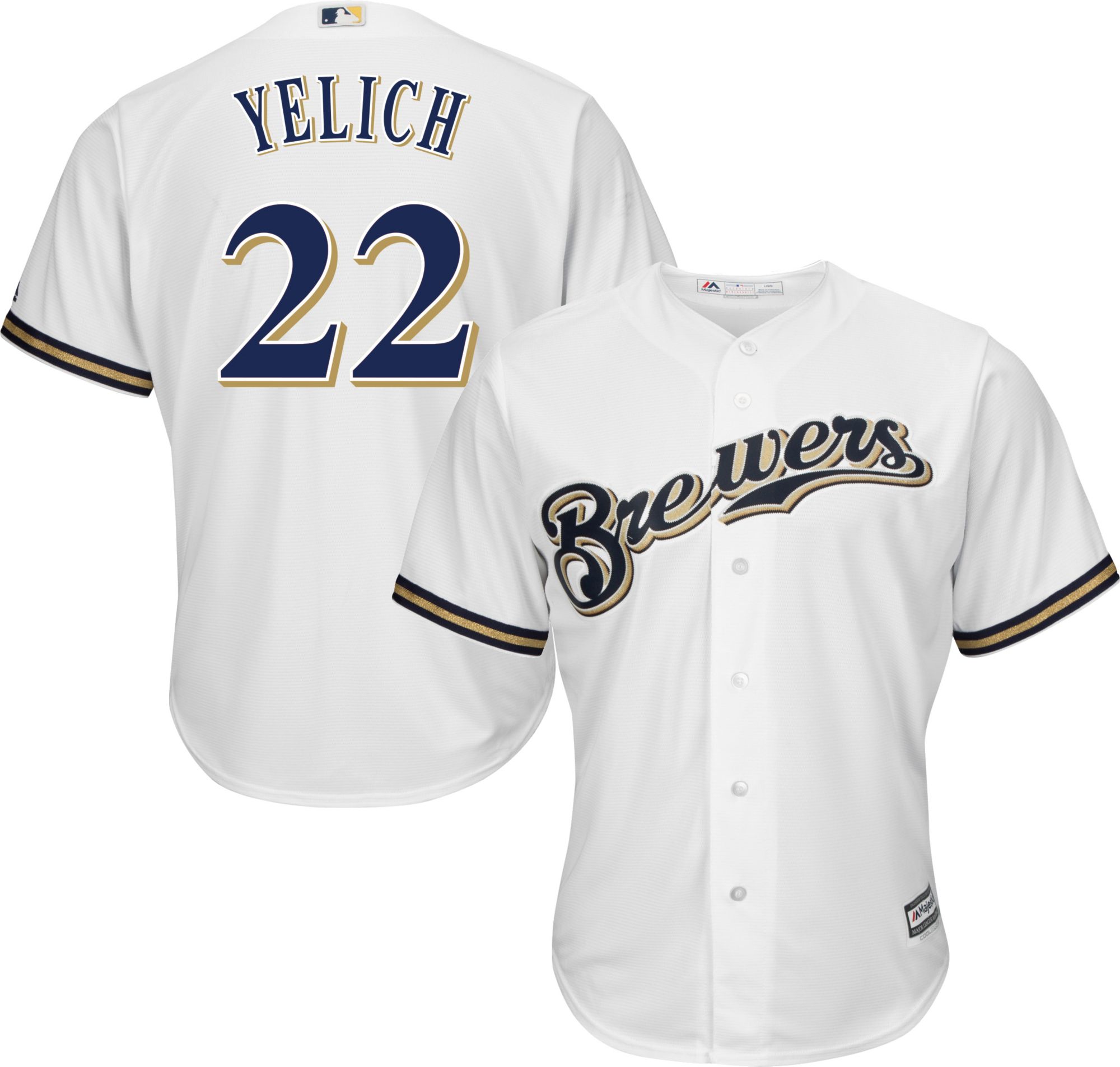 milwaukee brewers home jersey