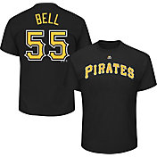 Majestic Youth Pittsburgh Pirates Josh Bell Black T-Shirt