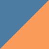 Gray/Blue/Orange