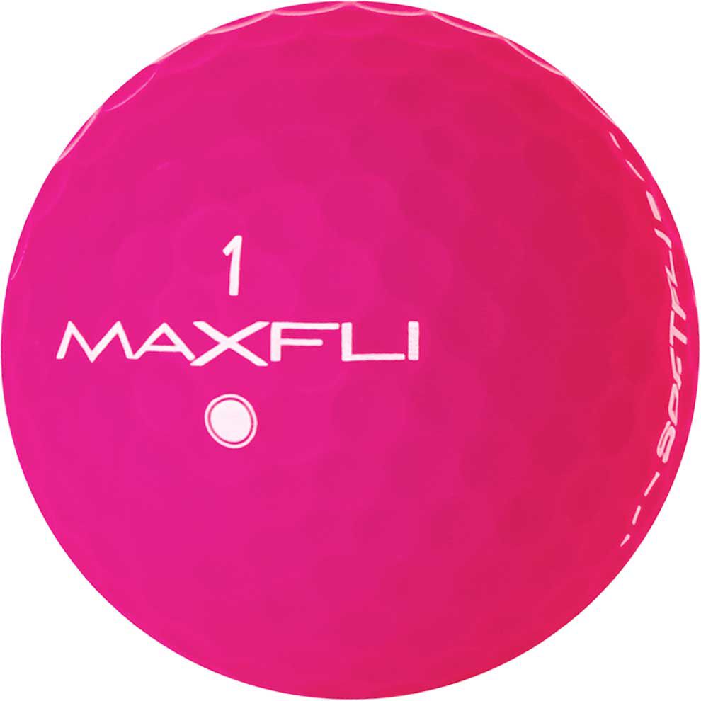 Maxfli SoftFli Matte Golf Balls – Pink