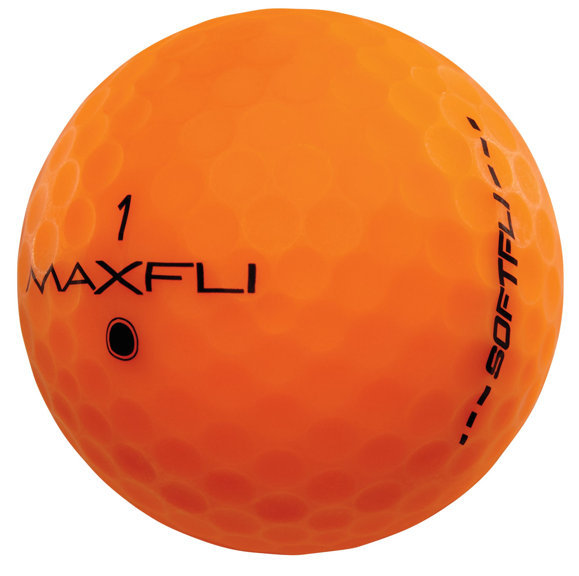 Maxfli SoftFli Matte Personalized Golf Balls – Orange
