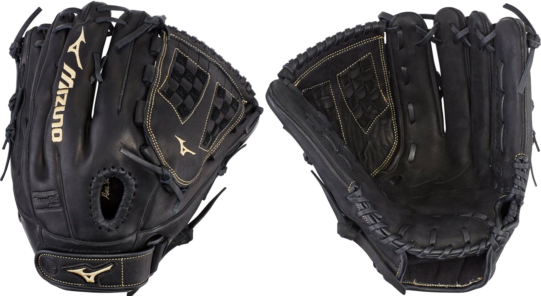 mizuno black glove