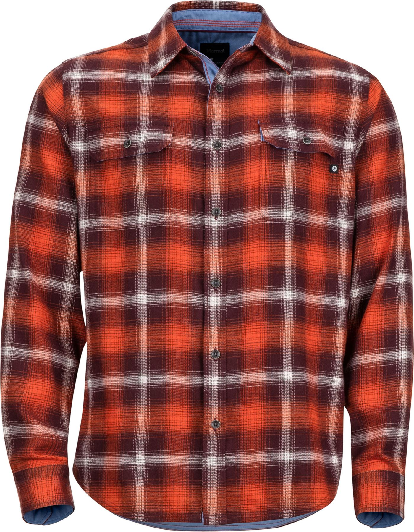 Marmot Men's Jasper Midweight Flannel Long Sleeve Shirt | DICK'S ...