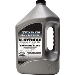 Mercury Quicksilver Premium Plus 2-Stroke Outboard Oil – Gallon