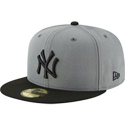 New Era Men's New York Yankees 59Fifty Basic Grey Fitted Hat
