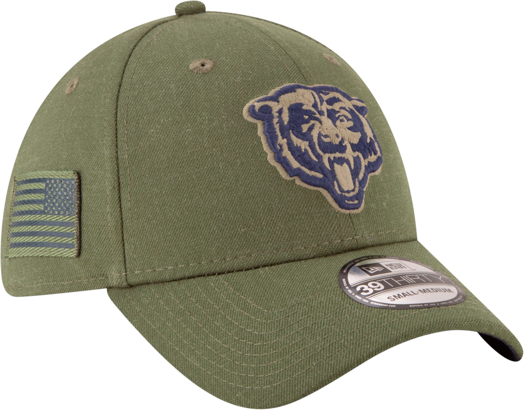 salute to service chicago bears hat