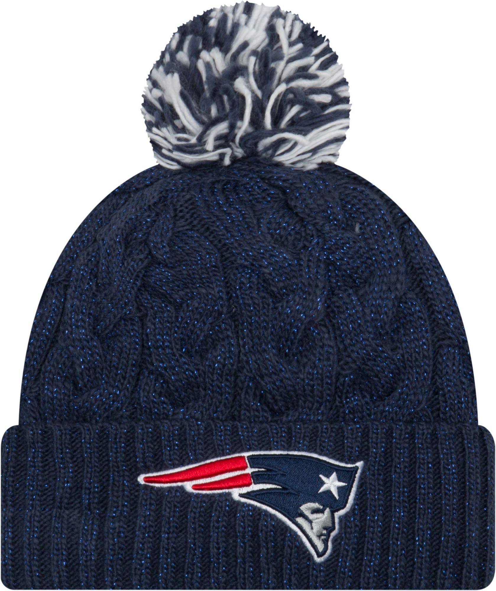 New England Patriots On Field Navy Beanie Hat