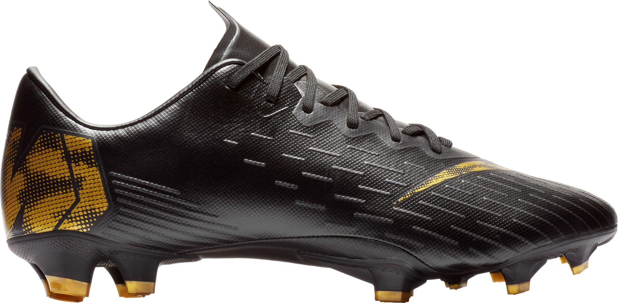 nike mercurial vapor black and gold