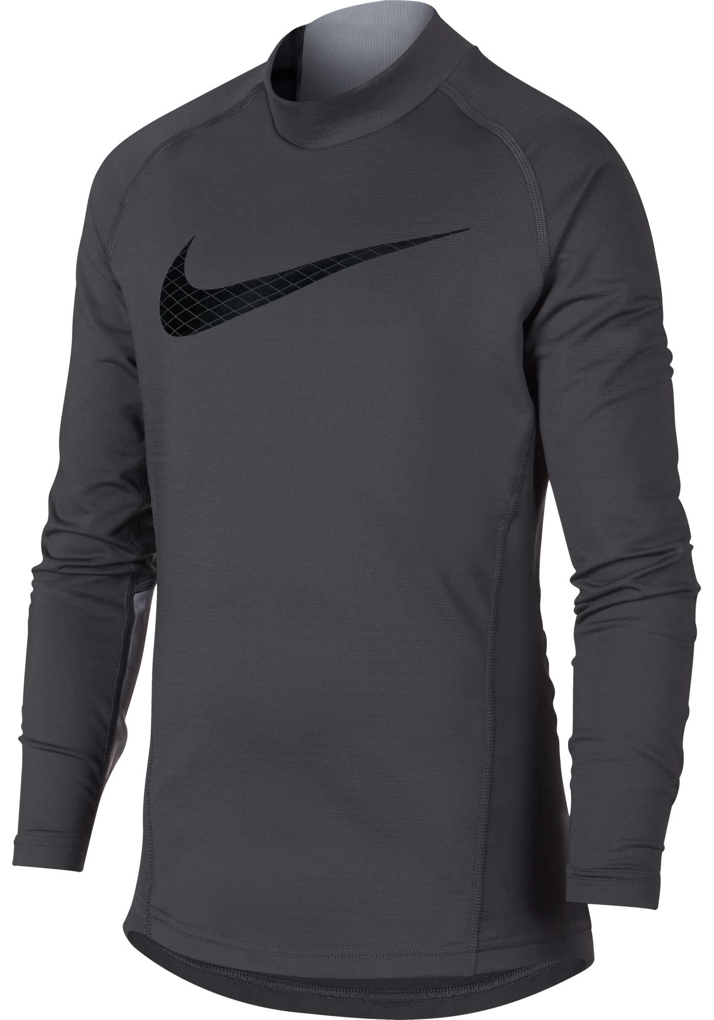 Download Nike Boys' Dri-FIT Mock Neck Compression Shirt | DICK'S Sporting Goods