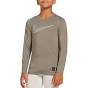Nike Boys' Pro Fitted Long Sleeve Shirt