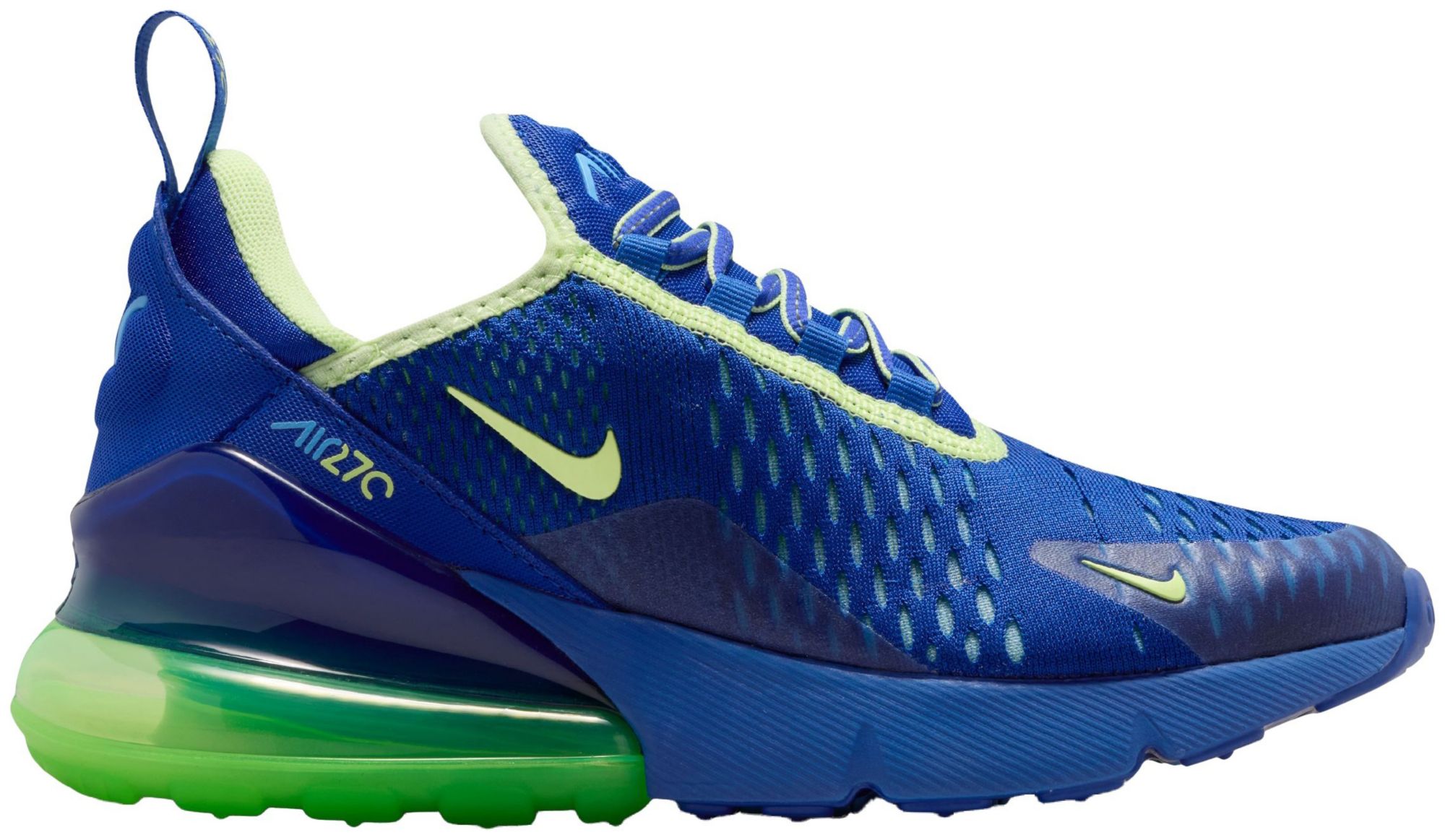 Old Royal/Lt Liquid Lime-University Blue