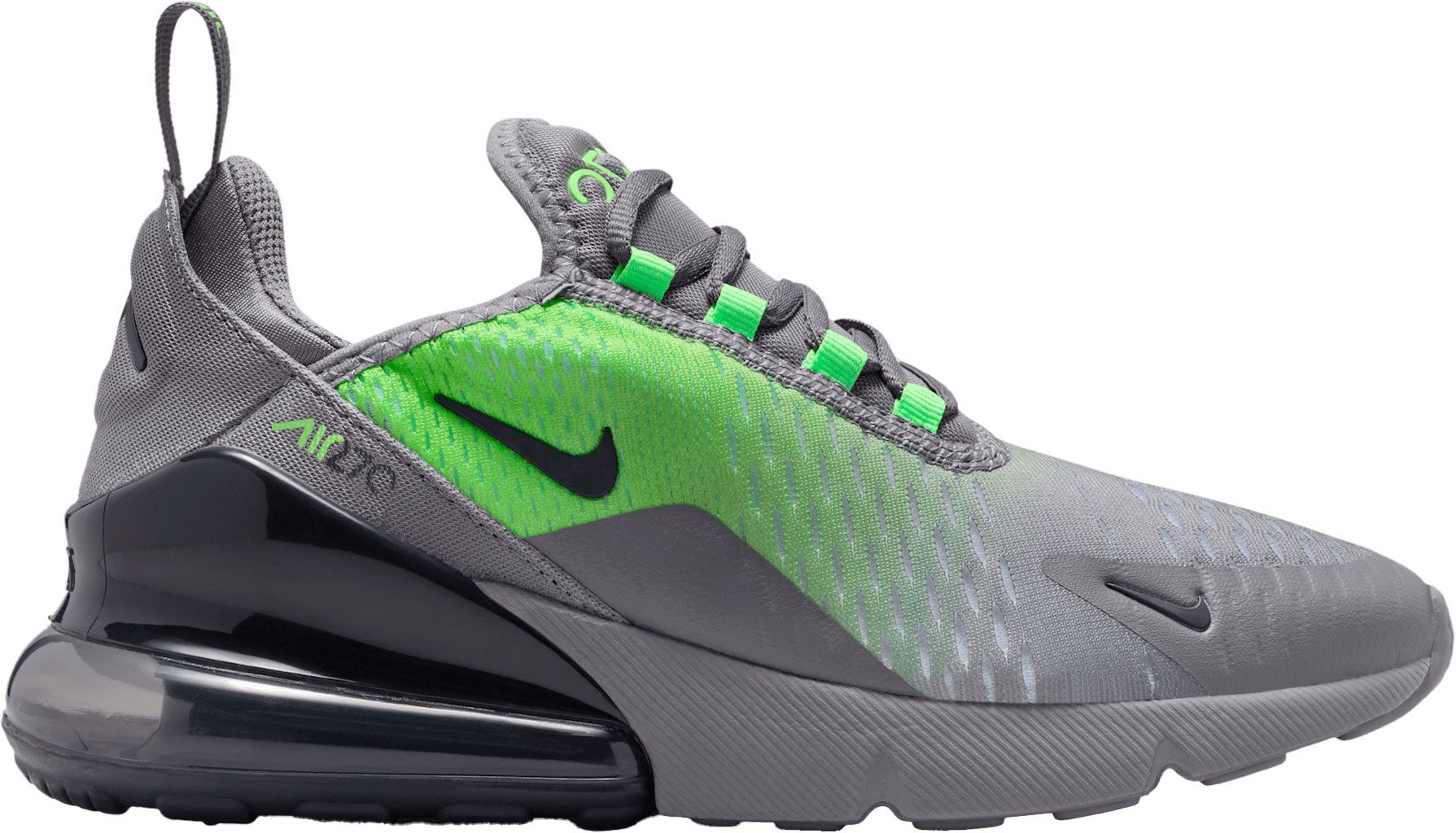 Nike Kids' Grade School Air Max 270 Shoes - Gray