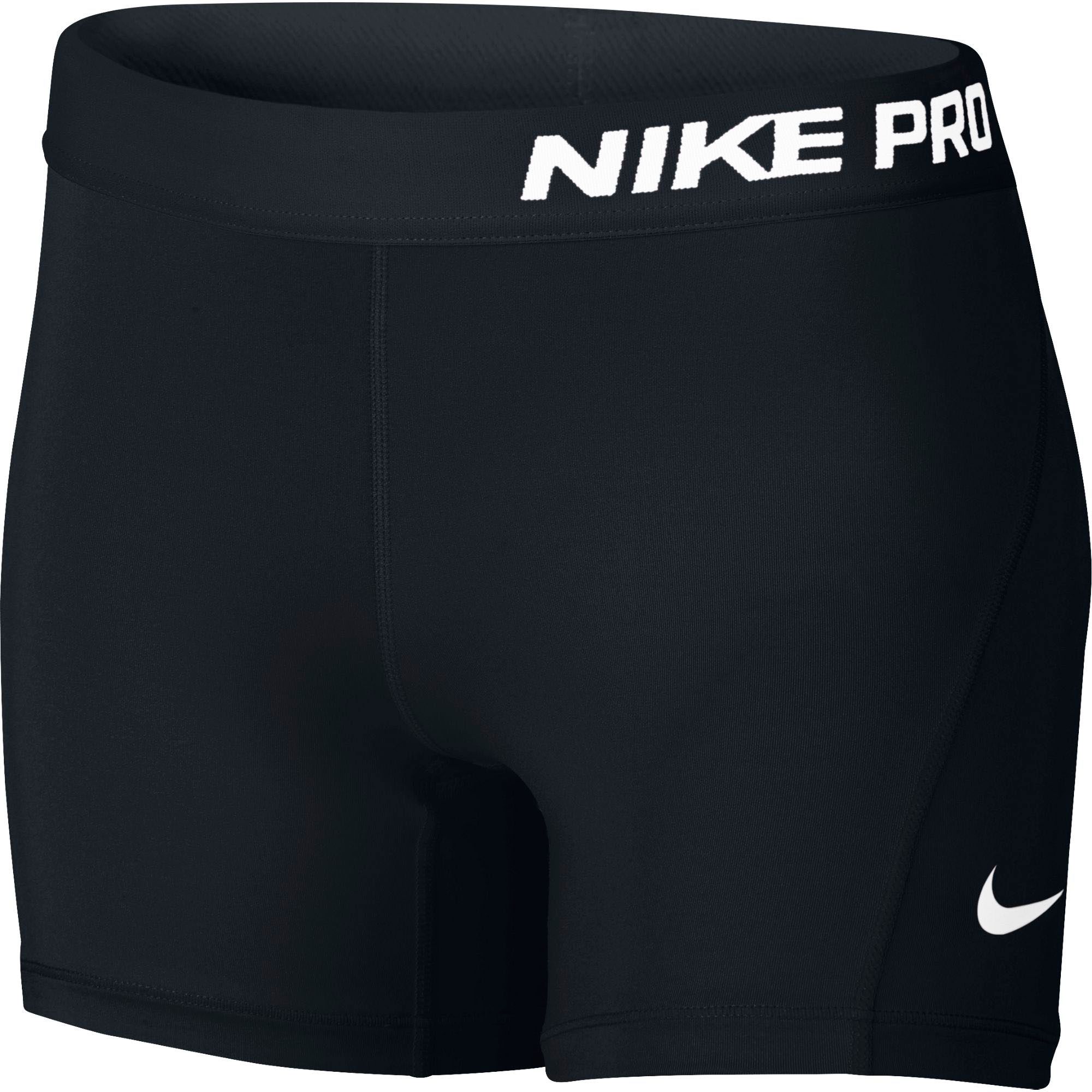 black nike volleyball shorts