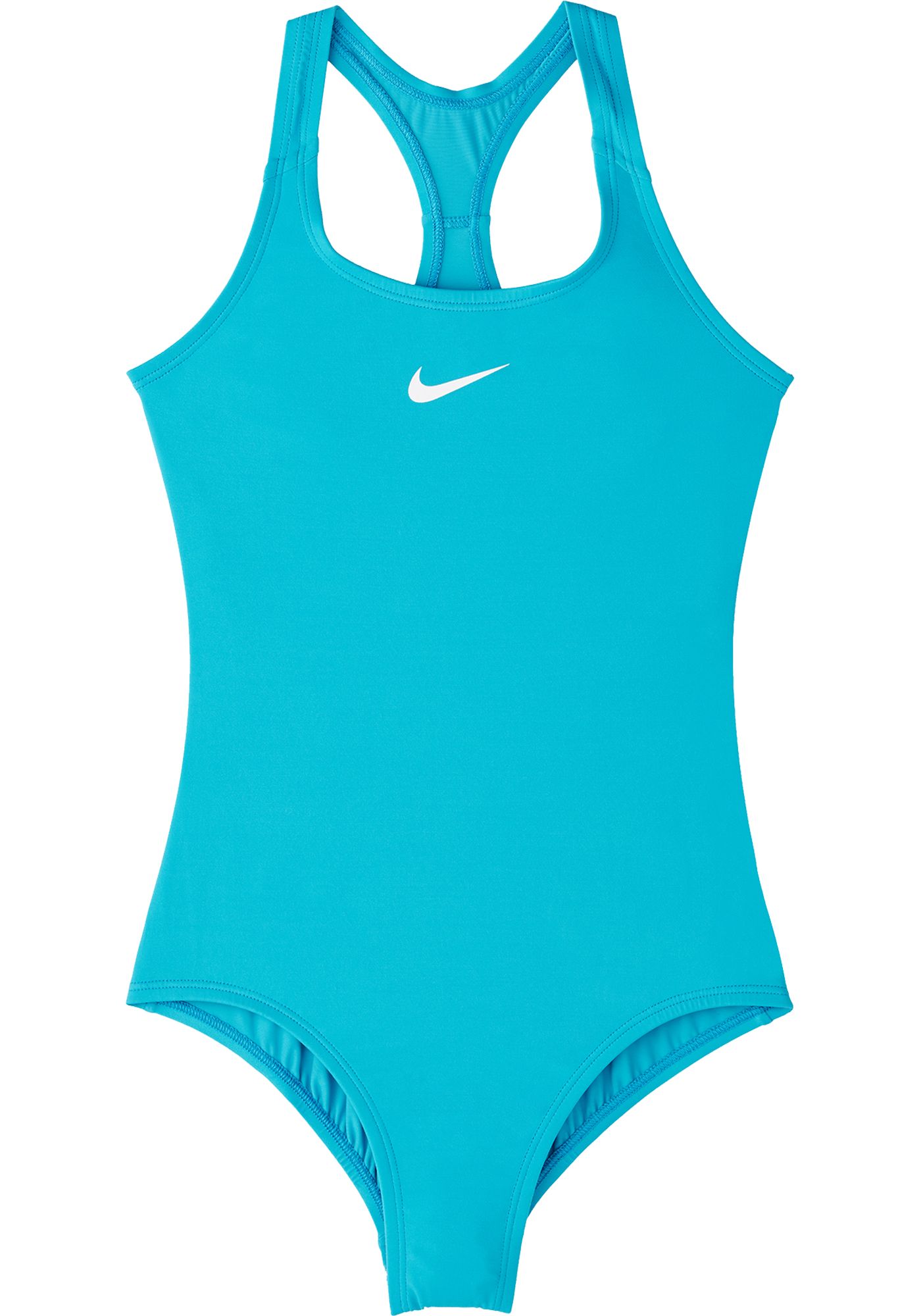 Nike Girls' Solid Racerback One Piece Swimsuit | DICK'S Sporting Goods