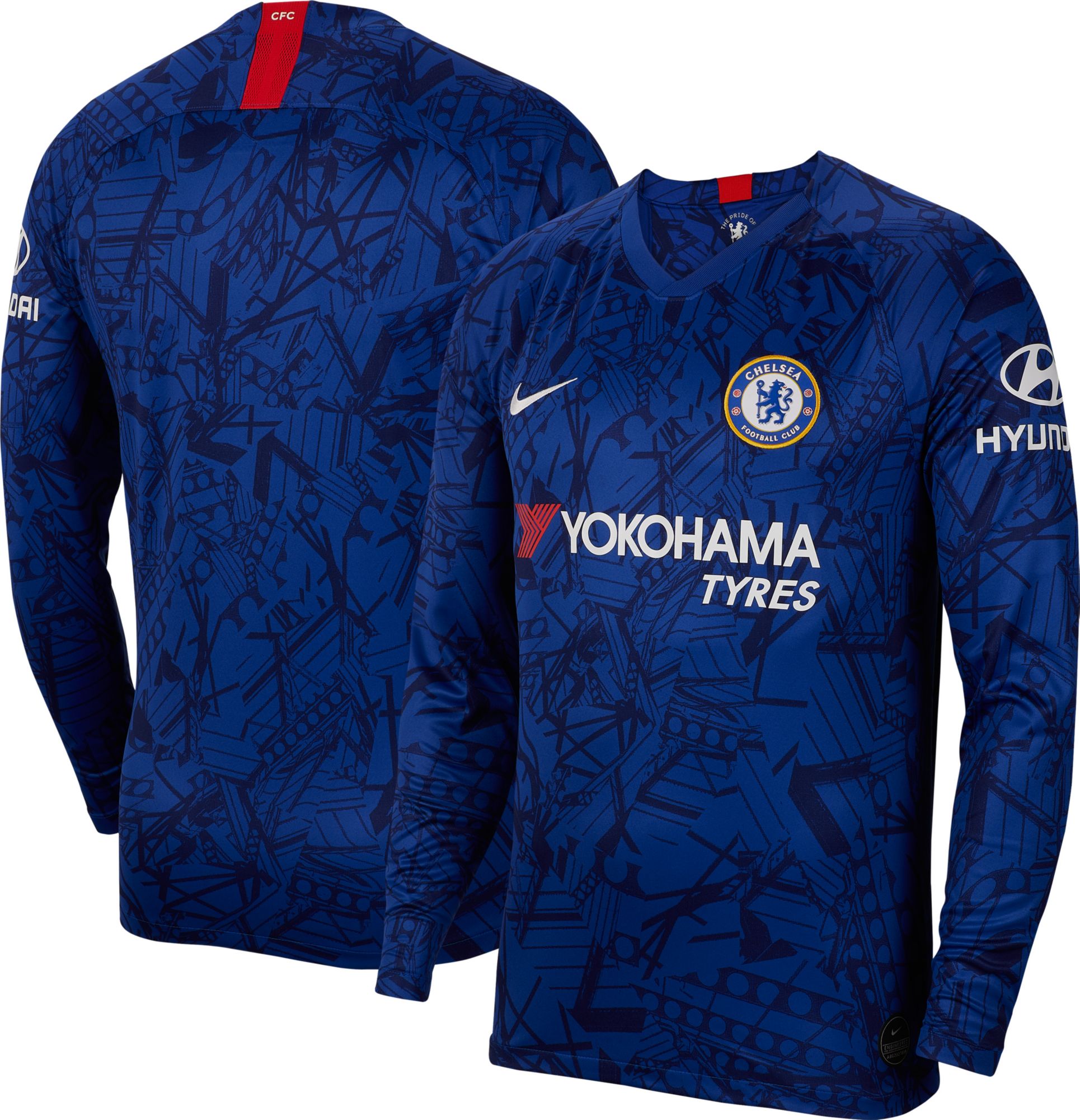 chelsea fc long sleeve jersey