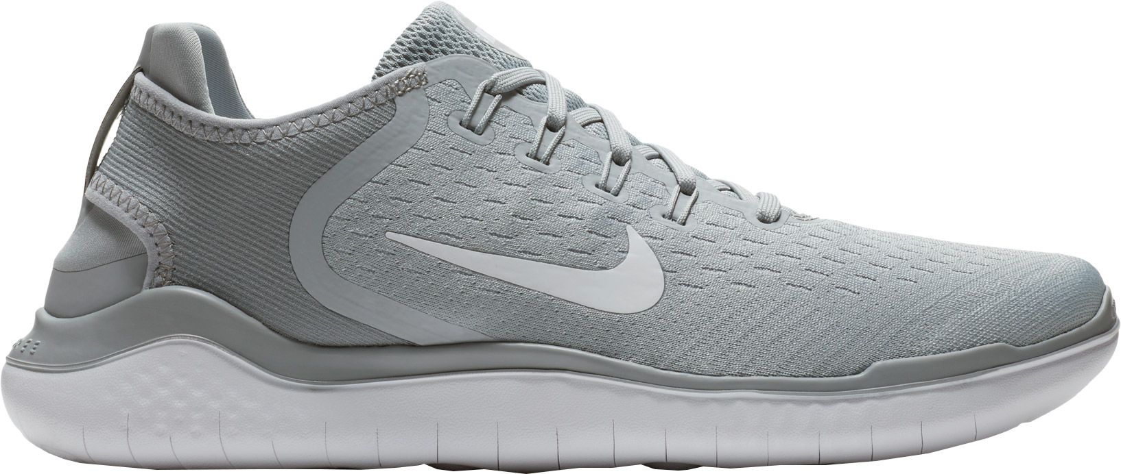 gray nike running shoes mens