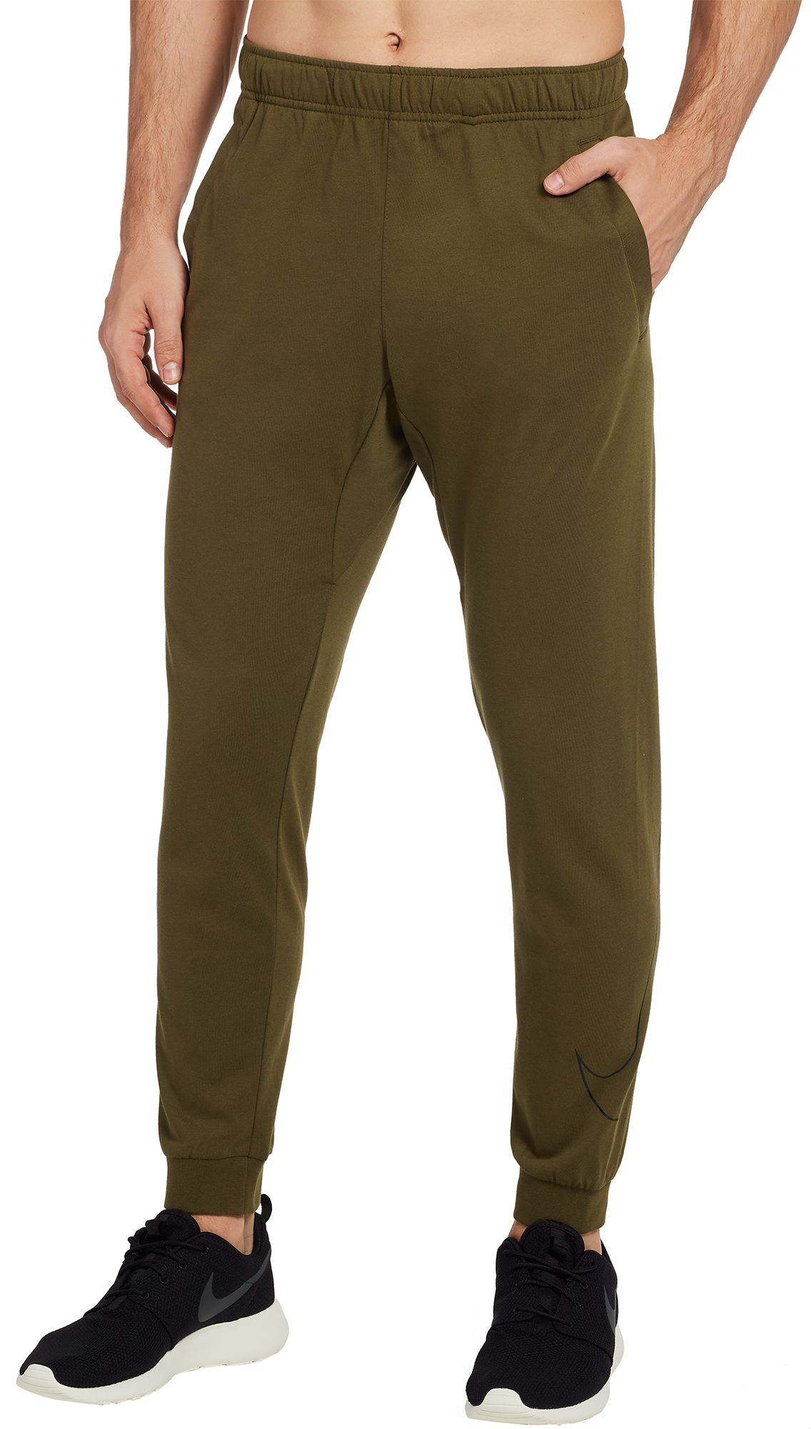 nike olive green track pants