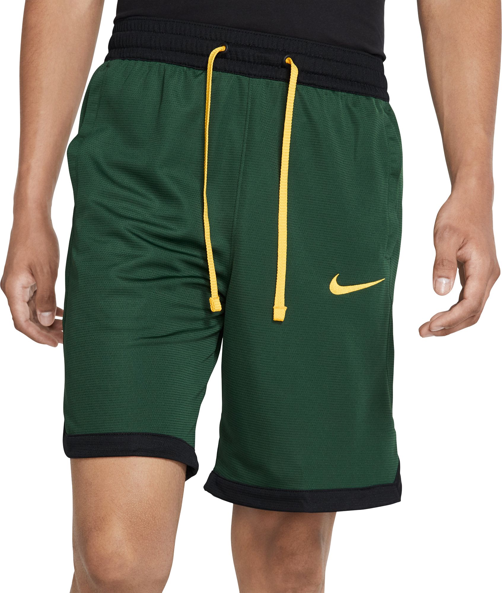 nike men's dry elite stripe basketball shorts