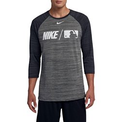 Nike Men's Dry MLB 3/4 Sleeve Baseball T-Shirt