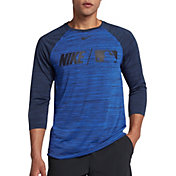 Nike Men's Dry MLB 3/4 Sleeve Baseball T-Shirt