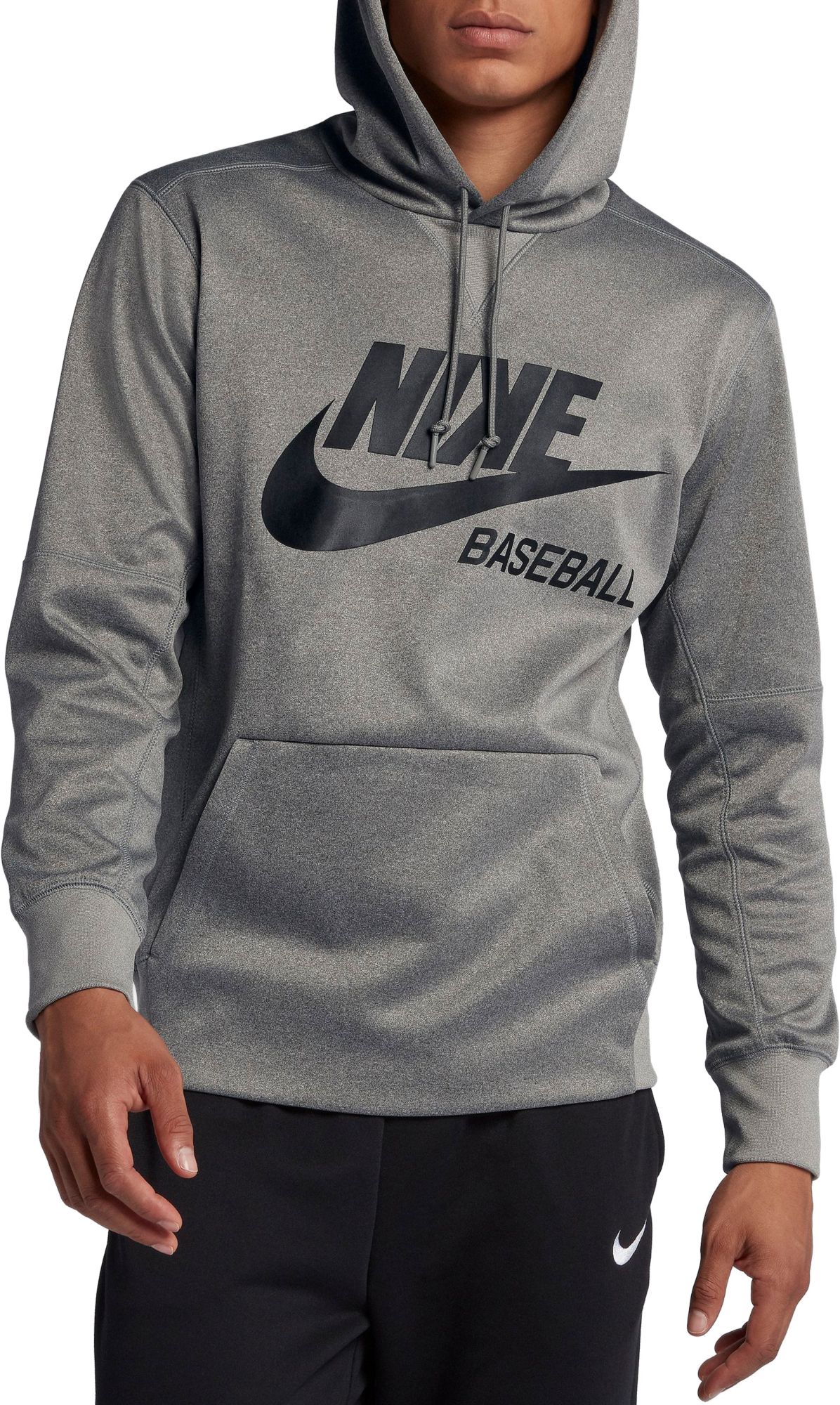 black nike pullover