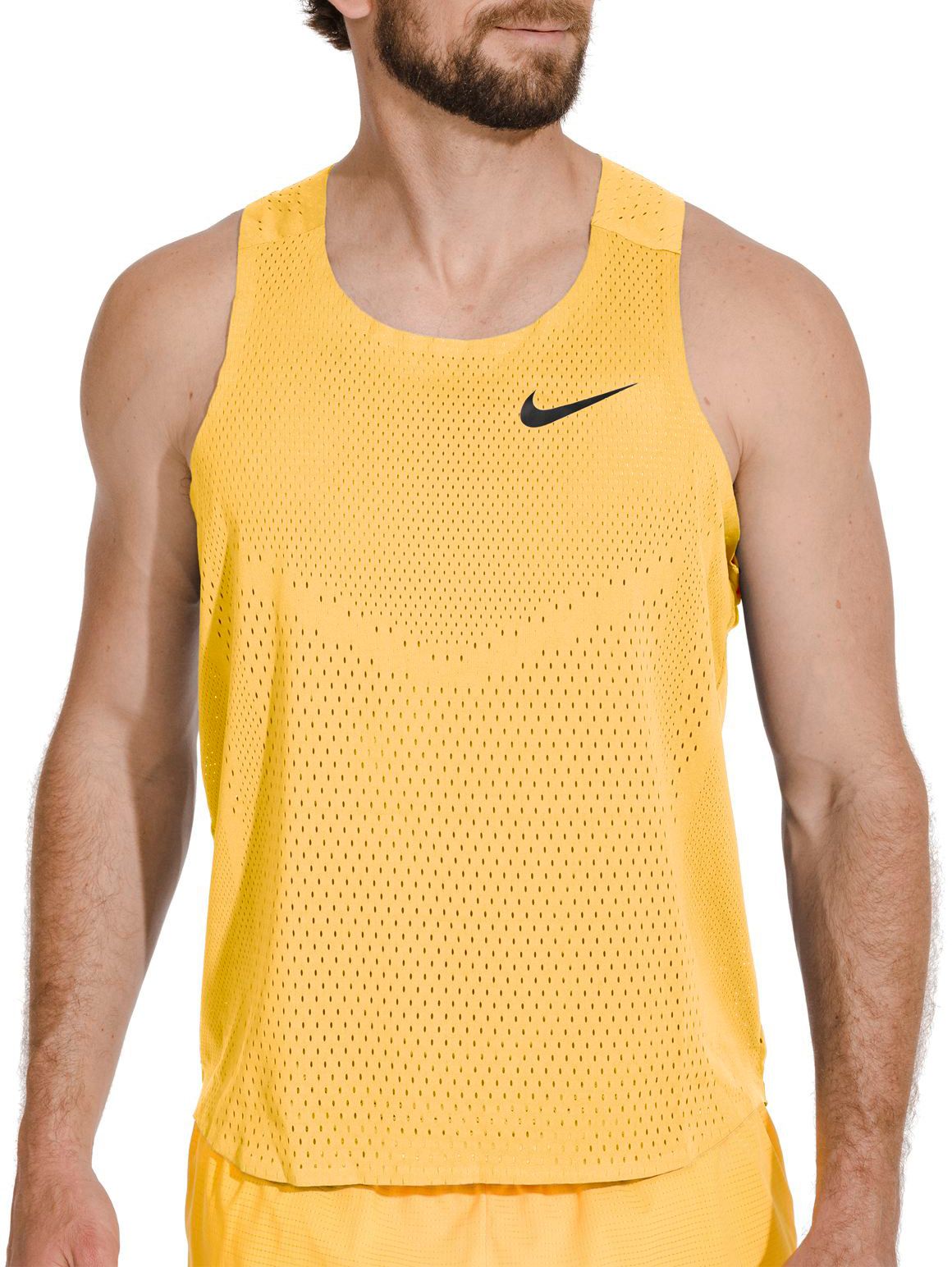 yellow nike tank top mens